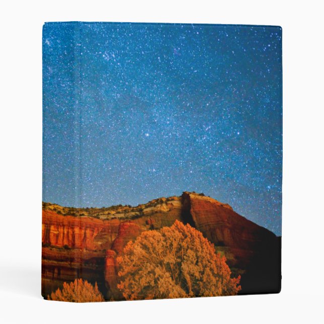 Stars and Red Rock Mini Binder (Front/Spine)