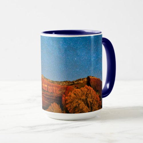 Stars and Red Rock Mug