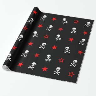 Stars and Skulls Wrapping Paper