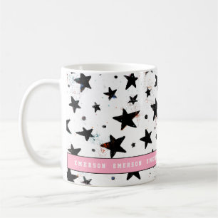 stars and space fun astronomy pattern coffee mug