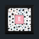 stars and space fun astronomy pattern gift box<br><div class="desc">This fun bold space design is a great way to brighten up your day. Featuring constellation pattern,  stars and galaxy,  its available on a range of products.</div>
