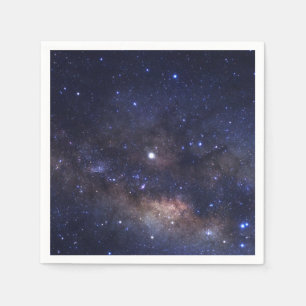 Stars and space napkins