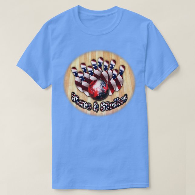 Stars and Strikes 2  1  T-Shirt (Design Front)