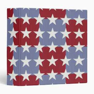 Stars and Stripes 3 Ring Binder