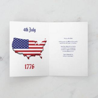 Stars and Stripes 4th July Independence Day Flag