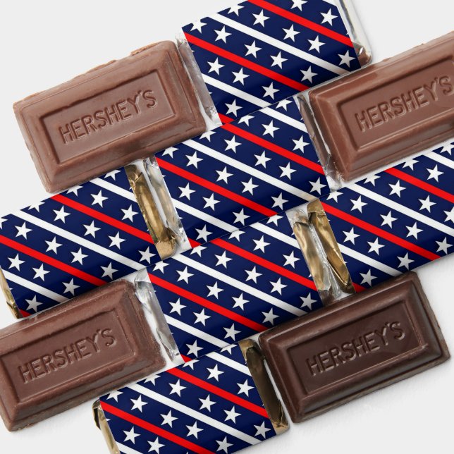 Stars and Stripes 4th of July Hershey's Miniatures (Assorted)