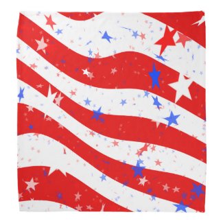 Stars and Stripes Abstract Kerchiefs