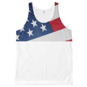 Stars and Stripes All-Over-Print Tank Top (Front)