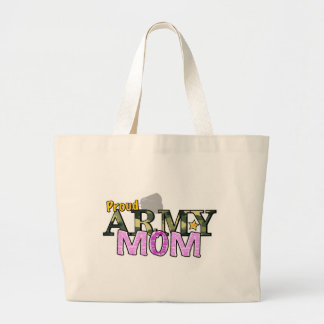 Stars and Stripes Army Mom Tote Bag