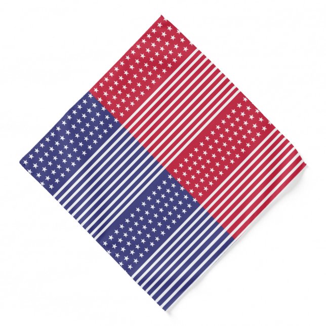 Stars And Stripes Bandana (Front)