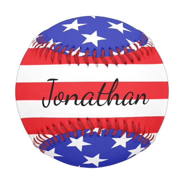 Stars and Stripes Baseball (Front)