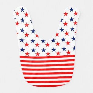 Stars and Stripes Bib
