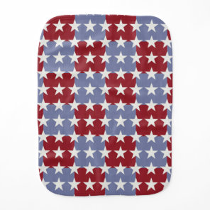 Stars and Stripes Burp Cloth