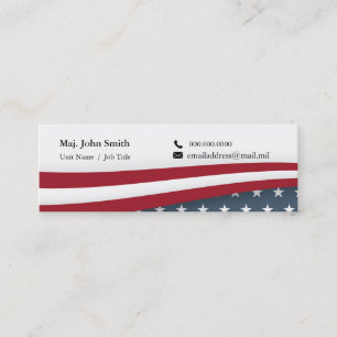Stars and Stripes Business Card Mini