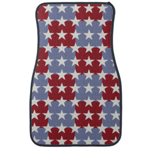Stars and Stripes Car Mat