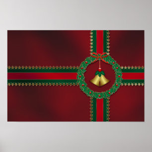 Stars and Stripes Christmas Print