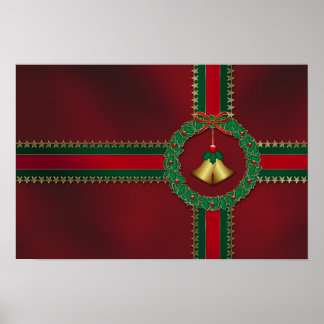 Stars and Stripes Christmas Print