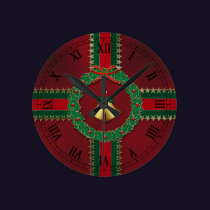 Stars and Stripes Clock