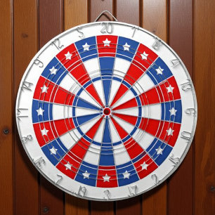 Stars and Stripes Dart Board
