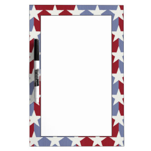 Stars and Stripes Dry-Erase Board
