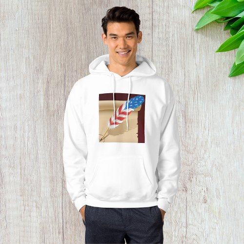 Stars And Stripes Feather Hoodie