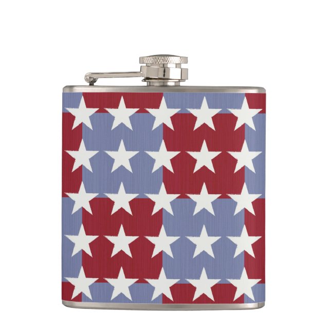 Stars and Stripes Flask (Front)