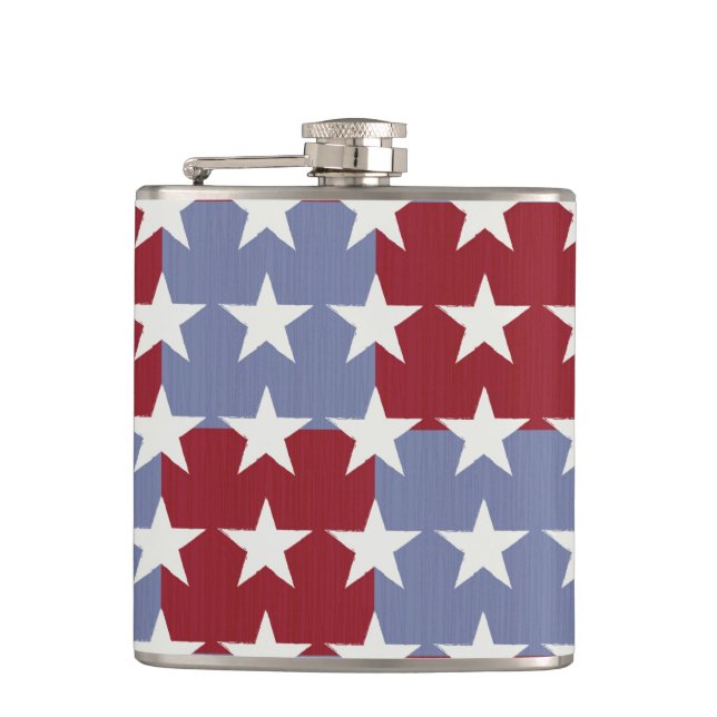 Stars and Stripes Flask (Front)