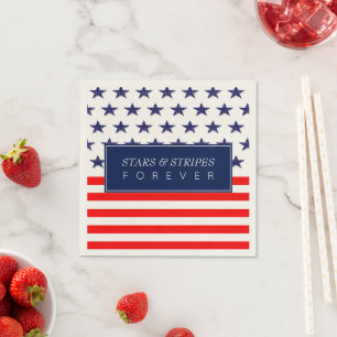 Stars And Stripes Forever Napkins