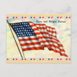 Stars And Stripes Forever Postcard at Zazzle