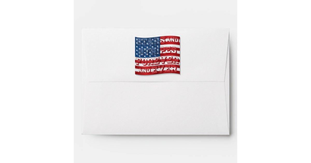 Stars and Stripes Greeting Card