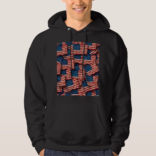 stars and stripes hoodie (Front)