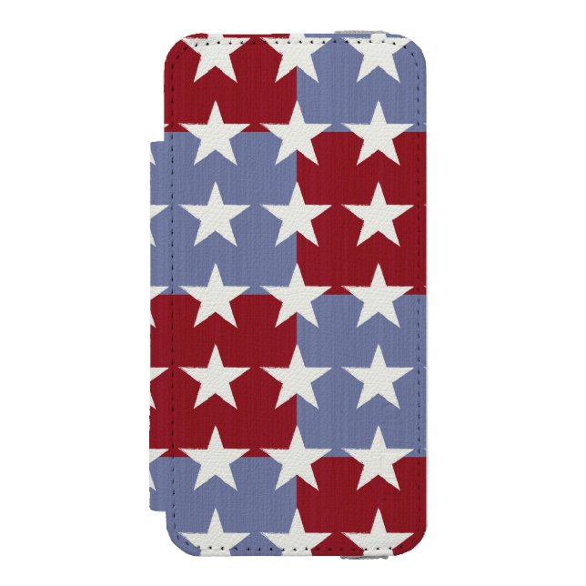 Stars and Stripes Incipio iPhone Wallet Case (Folio Front)