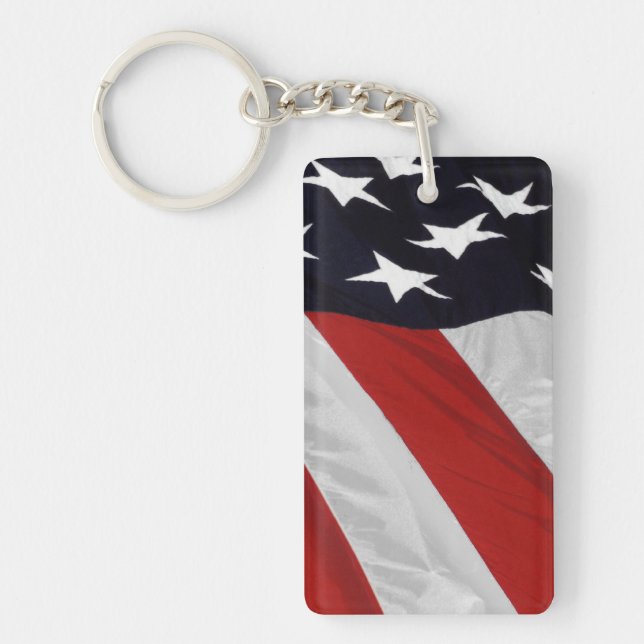 Stars And Stripes Keychain (Front)