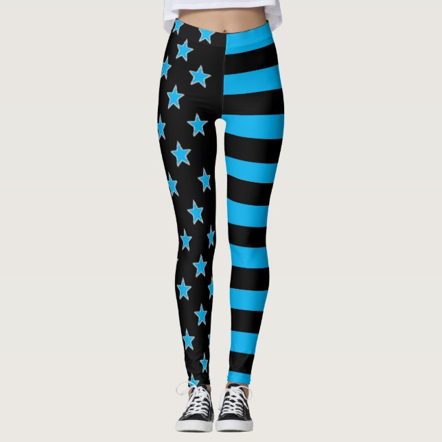 Stars And Stripes Leggings (Front)