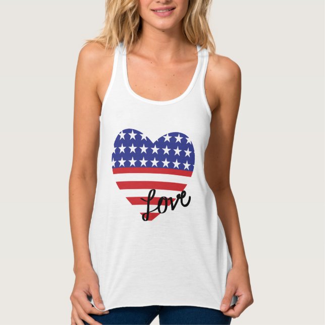 Stars and Stripes Love Shirt (Front)