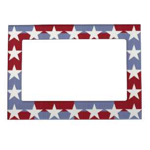 Stars and Stripes Magnetic Photo Frame