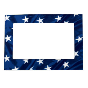 Stars and Stripes Magnetic Photo Frame