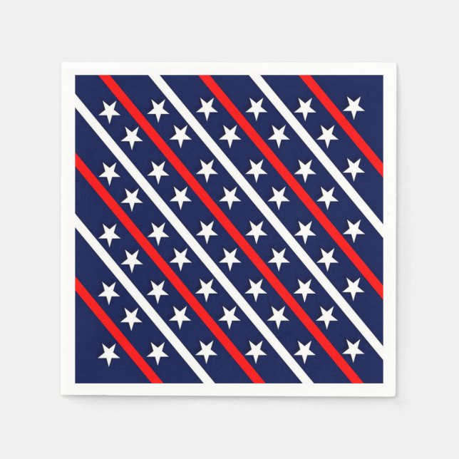 Stars and Stripes Napkins (Front)