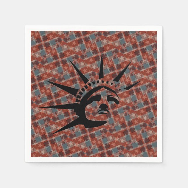 Stars and Stripes Napkins (Front)
