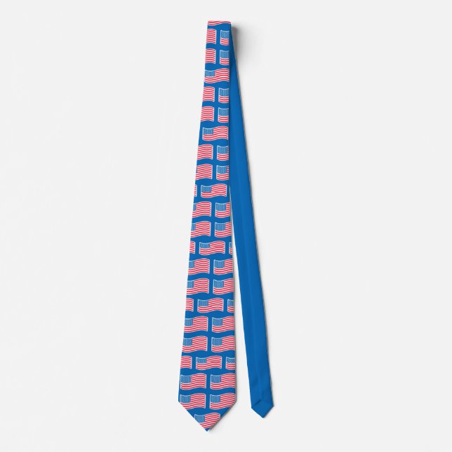 Stars and Stripes Neck Tie (Front)
