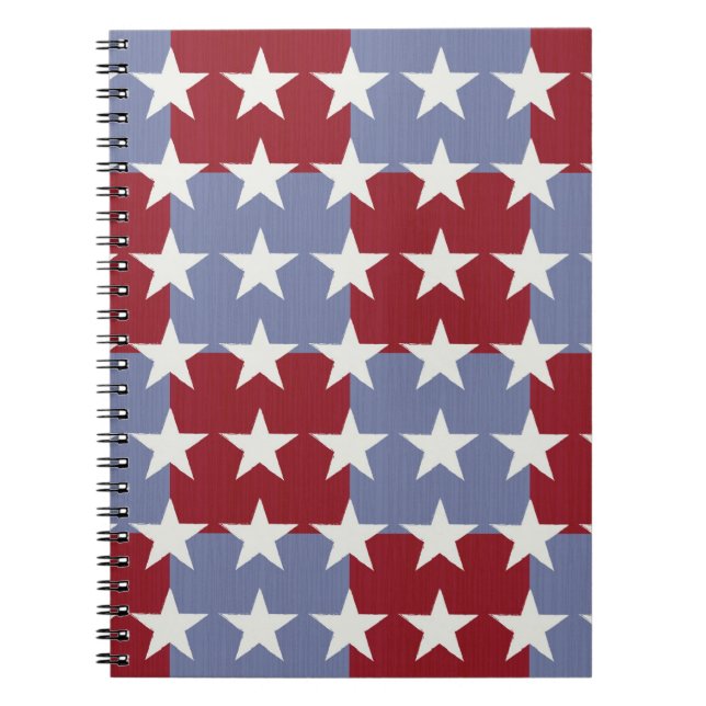 Stars and Stripes Notebook (Front)