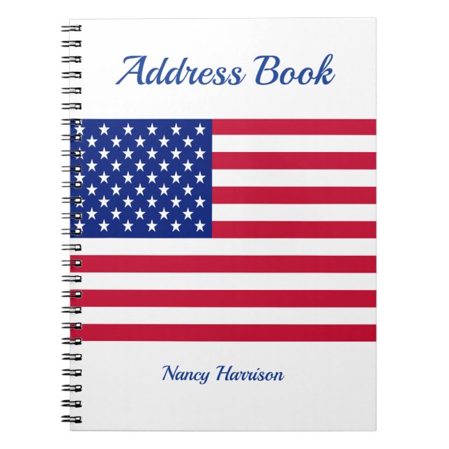 Stars and Stripes Notebook (Front)