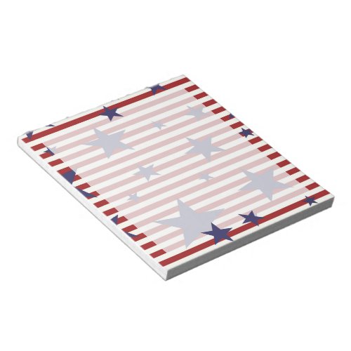 Stars and Stripes Notepad