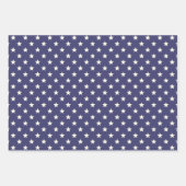 Stars and Stripes Patriotic American Flag USA Wrapping Paper Sheets (Front 2)
