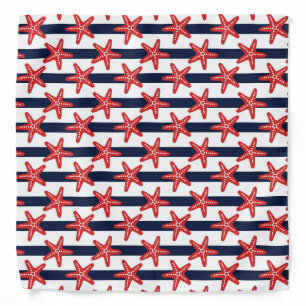 Stars And Stripes Pattern Bandana