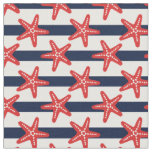 Stars And Stripes Pattern Fabric