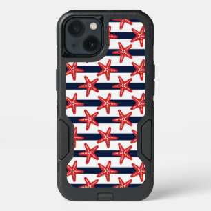 Stars And Stripes Pattern iPhone 13 Case