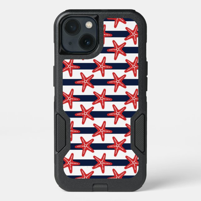 Stars And Stripes Pattern Otterbox iPhone Case (Back)