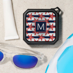 Stars And Stripes Pattern Personalize Bluetooth Speaker