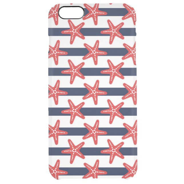 Stars And Stripes Pattern Uncommon iPhone Case (Back)